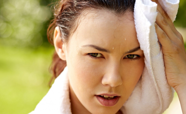 Detoxifying your body by sweating